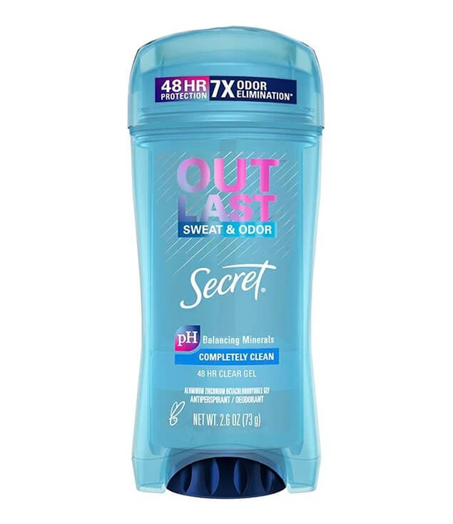 SECRET | OUTLAST CLEAR GEL DEODORANT COMPLETELY CLEAN